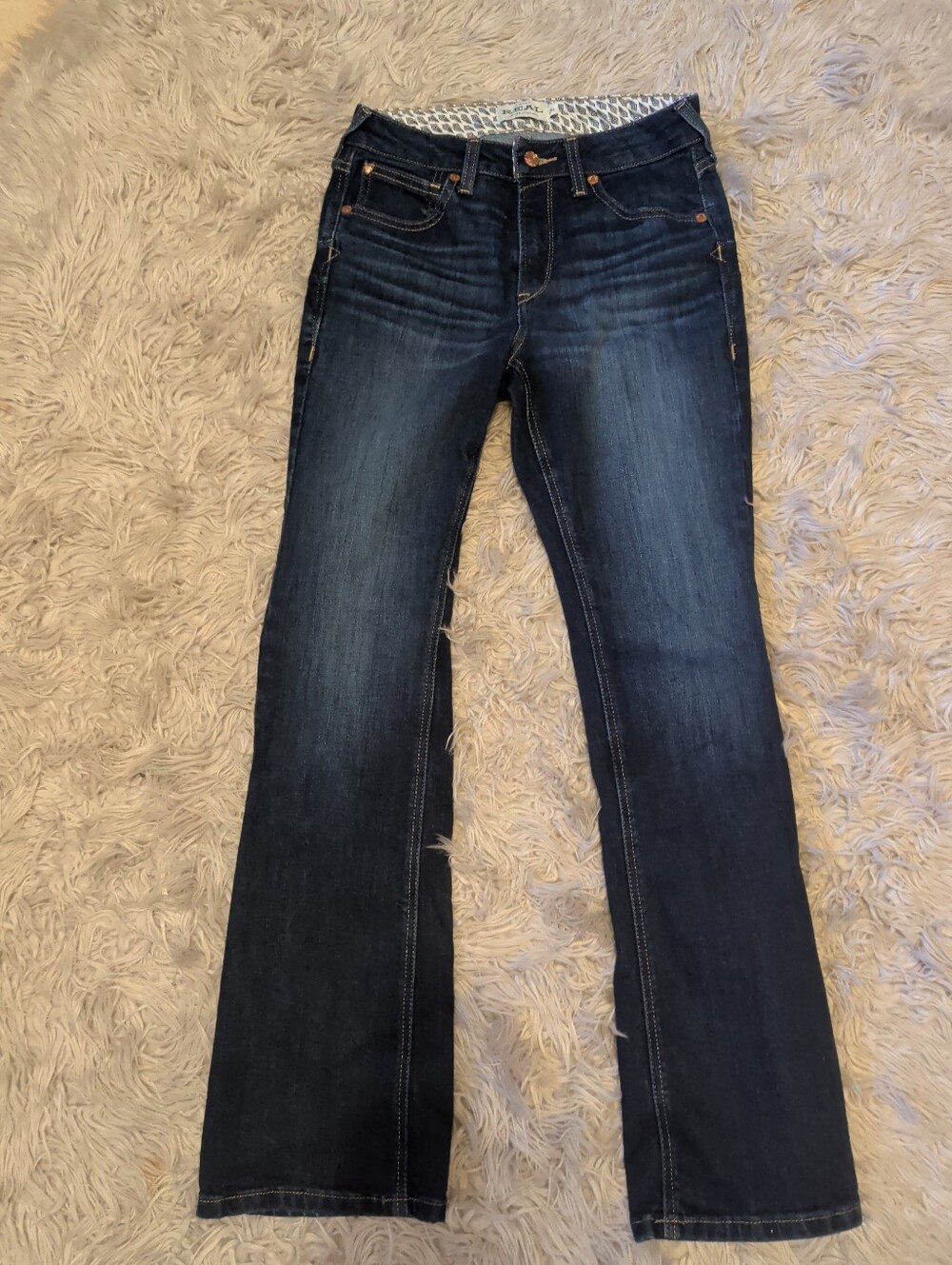 Ariat Women's Bootcut Jeans Midrise With 30" Inseam
